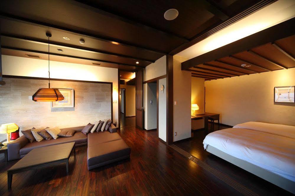 Amane Resort Seikai Beppu Esterno foto A room at the hotel